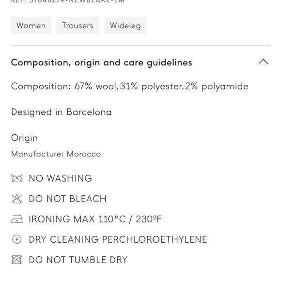 Wool suit trousers - Picture 5 of 5